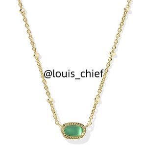 Mini Elisa Gold Satellite Short Pendant Necklace